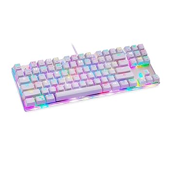 青色メカニカルキーボード 本体 キーボード ゲーミングキーボード メカニカルキーボード 青軸 全